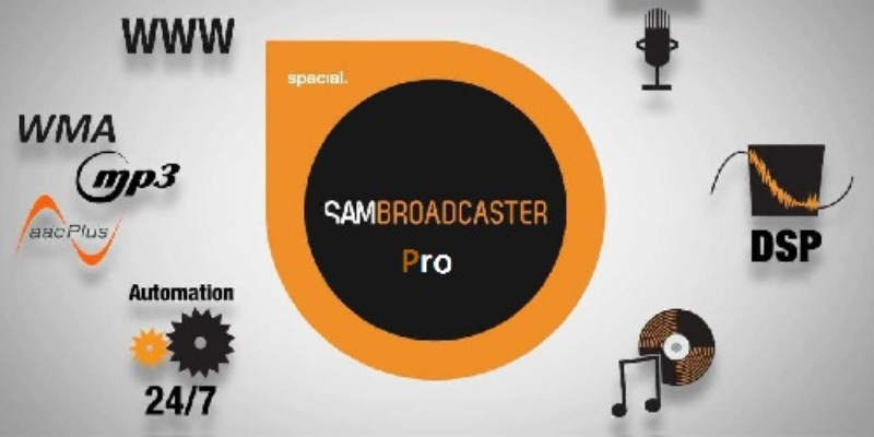 برنامج SAM Broadcaster pro