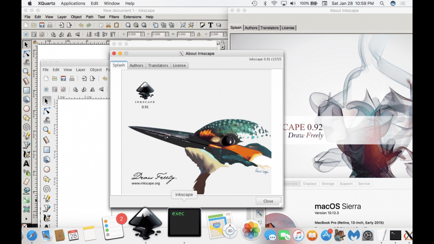 برنامج inkscape